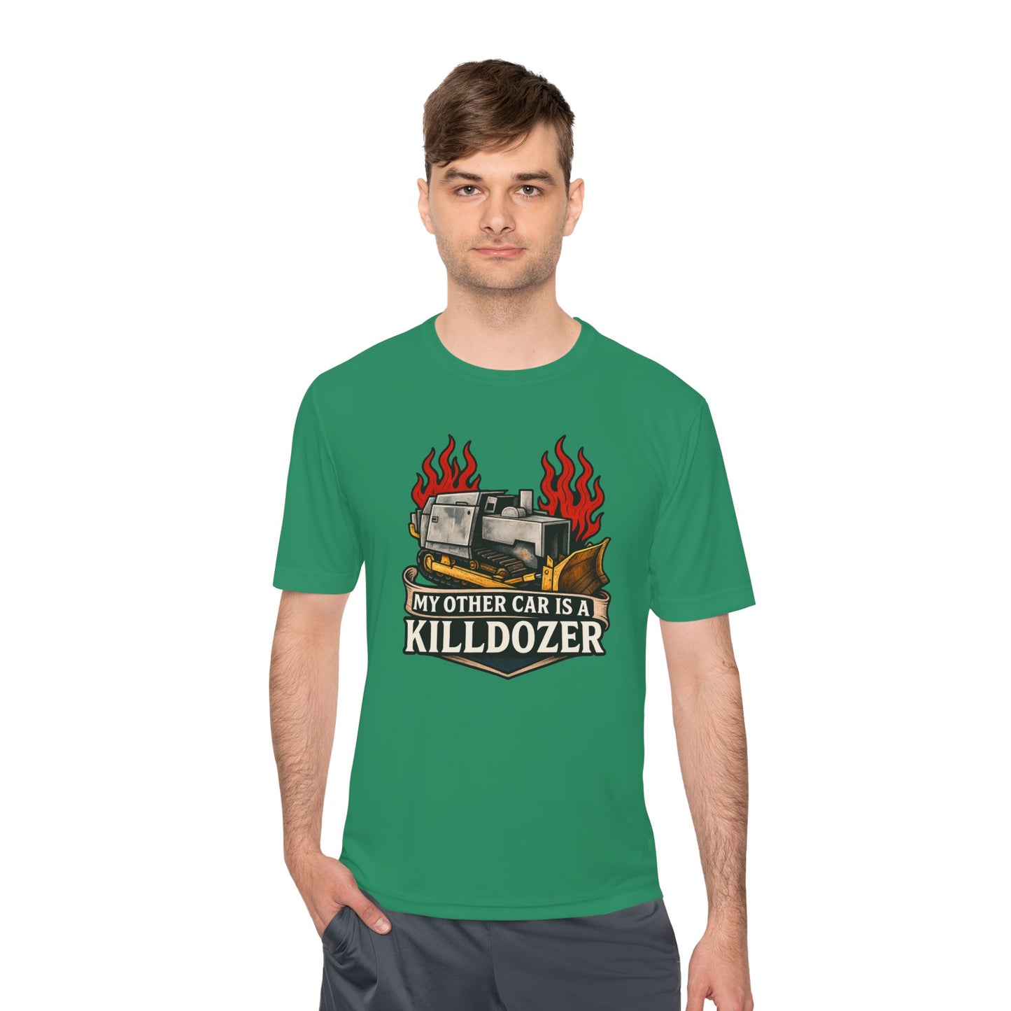 Unisex/Mens Moisture Wicking Tee Colorado Vengeance: The Killdozer Legend Tee