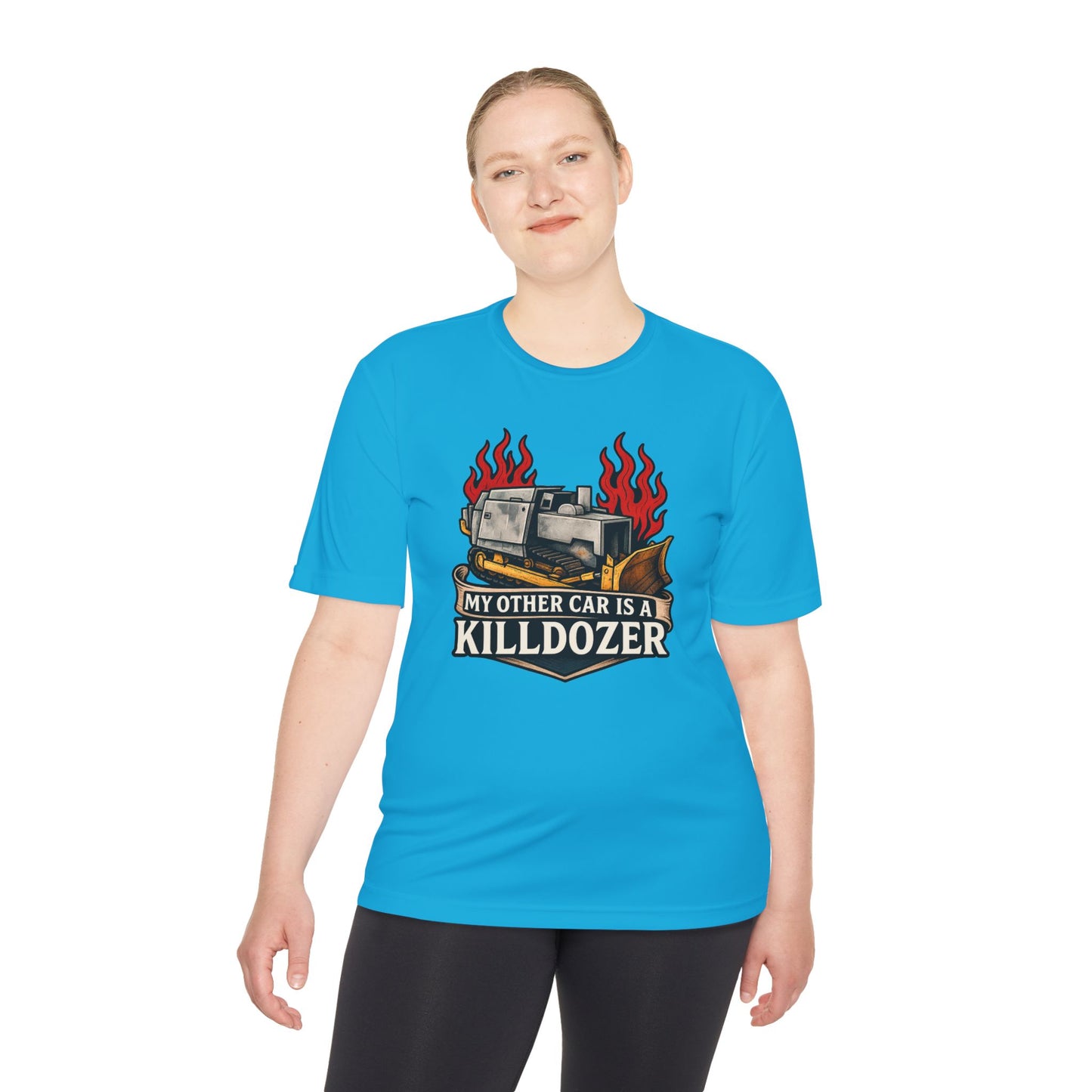 Unisex/Mens Moisture Wicking Tee Colorado Vengeance: The Killdozer Legend Tee
