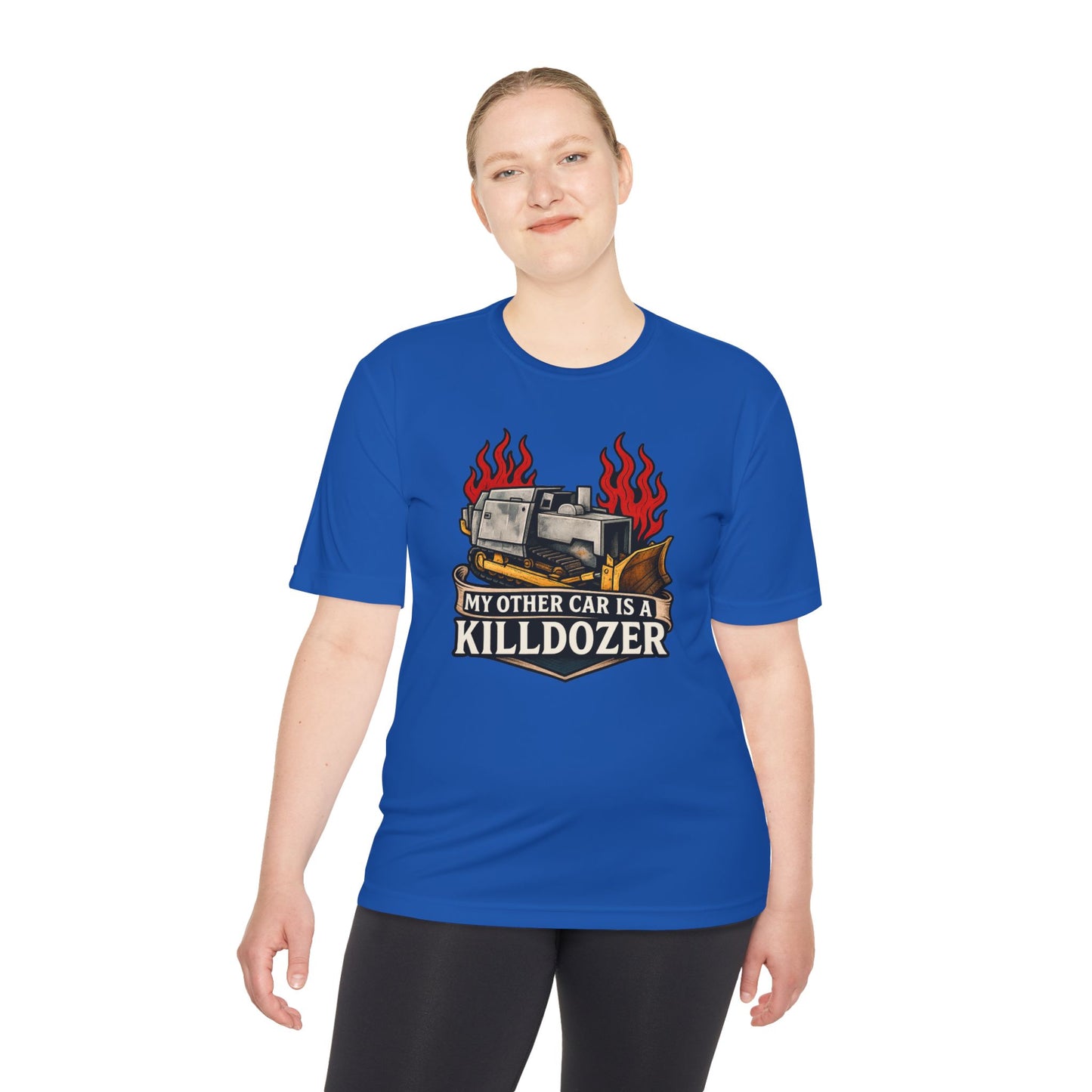 Unisex/Mens Moisture Wicking Tee Colorado Vengeance: The Killdozer Legend Tee