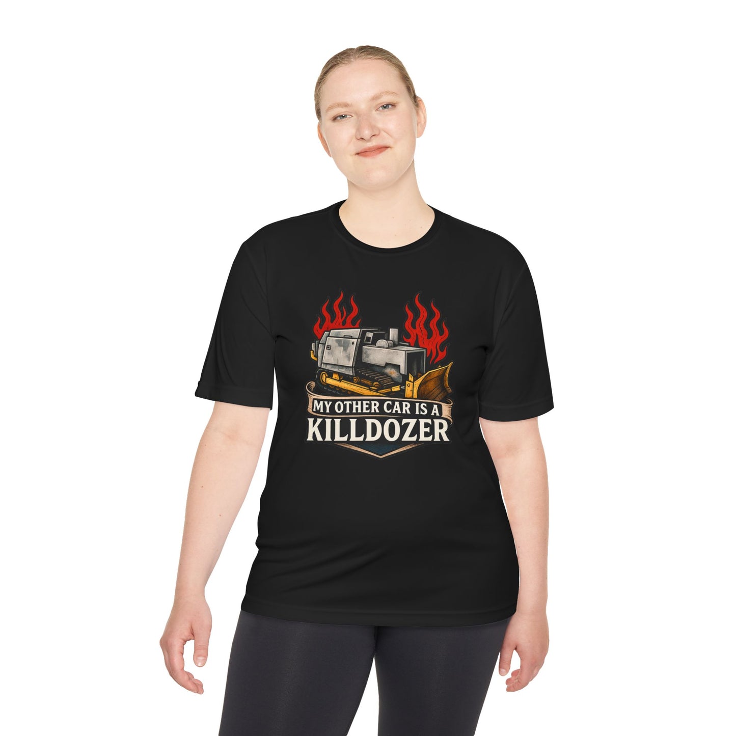 Unisex/Mens Moisture Wicking Tee Colorado Vengeance: The Killdozer Legend Tee