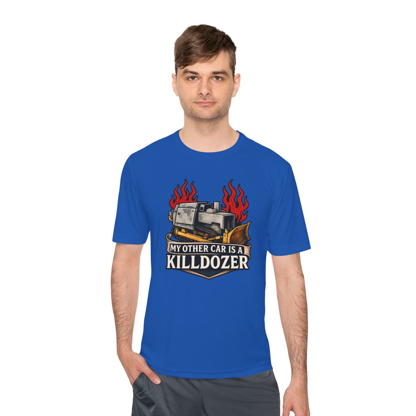 Unisex/Mens Moisture Wicking Tee Colorado Vengeance: The Killdozer Legend Tee