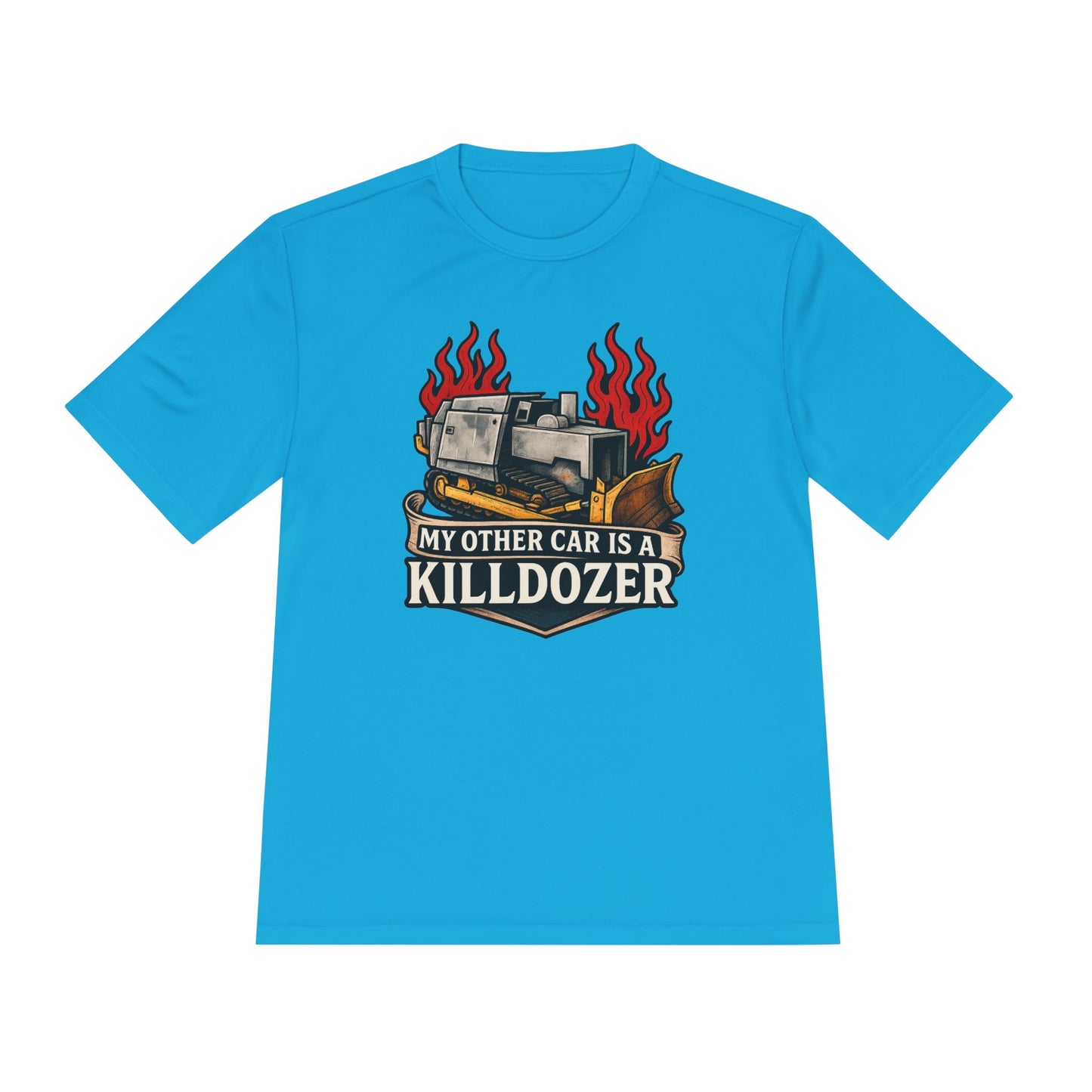Unisex/Mens Moisture Wicking Tee Colorado Vengeance: The Killdozer Legend Tee
