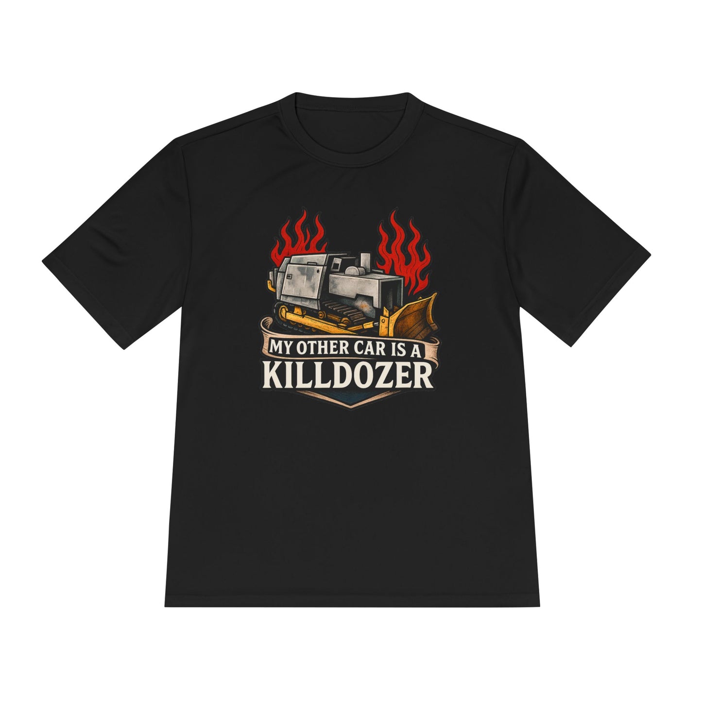 Unisex/Mens Moisture Wicking Tee Colorado Vengeance: The Killdozer Legend Tee