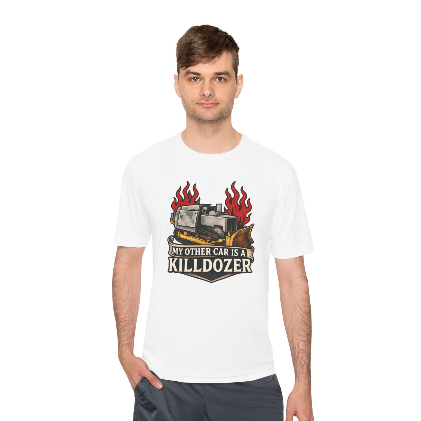 Unisex/Mens Moisture Wicking Tee Colorado Vengeance: The Killdozer Legend Tee