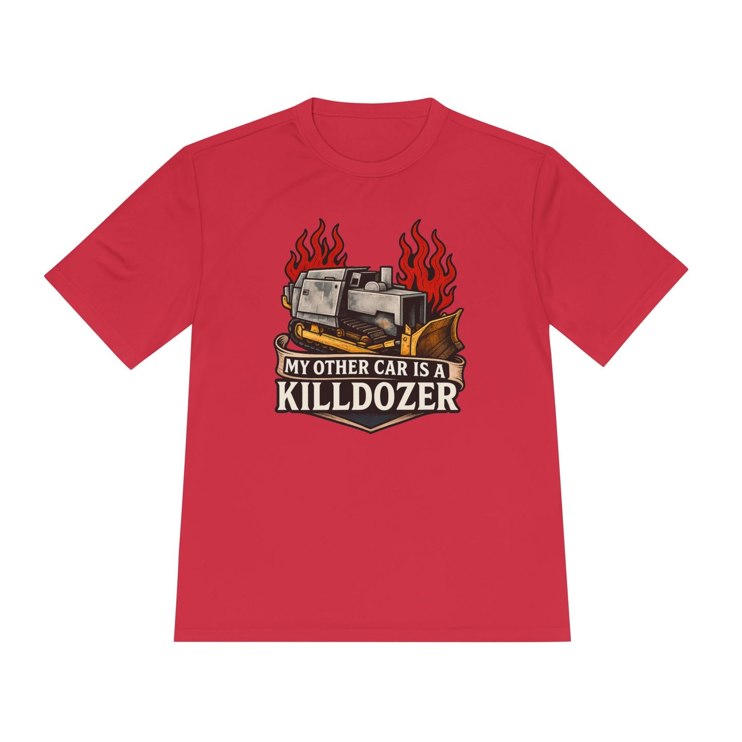 Unisex/Mens Moisture Wicking Tee Colorado Vengeance: The Killdozer Legend Tee