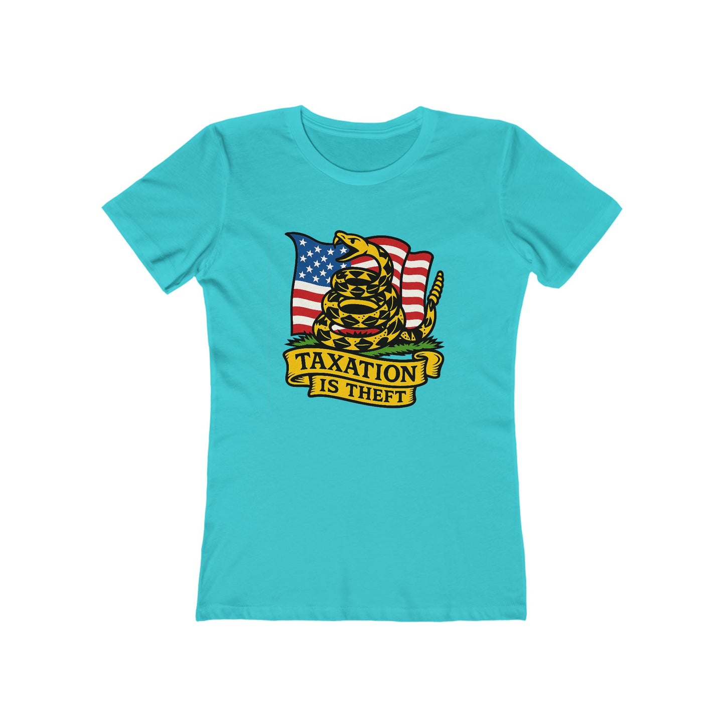 Womens Don't Tread on Me: Taxation Protest Tee