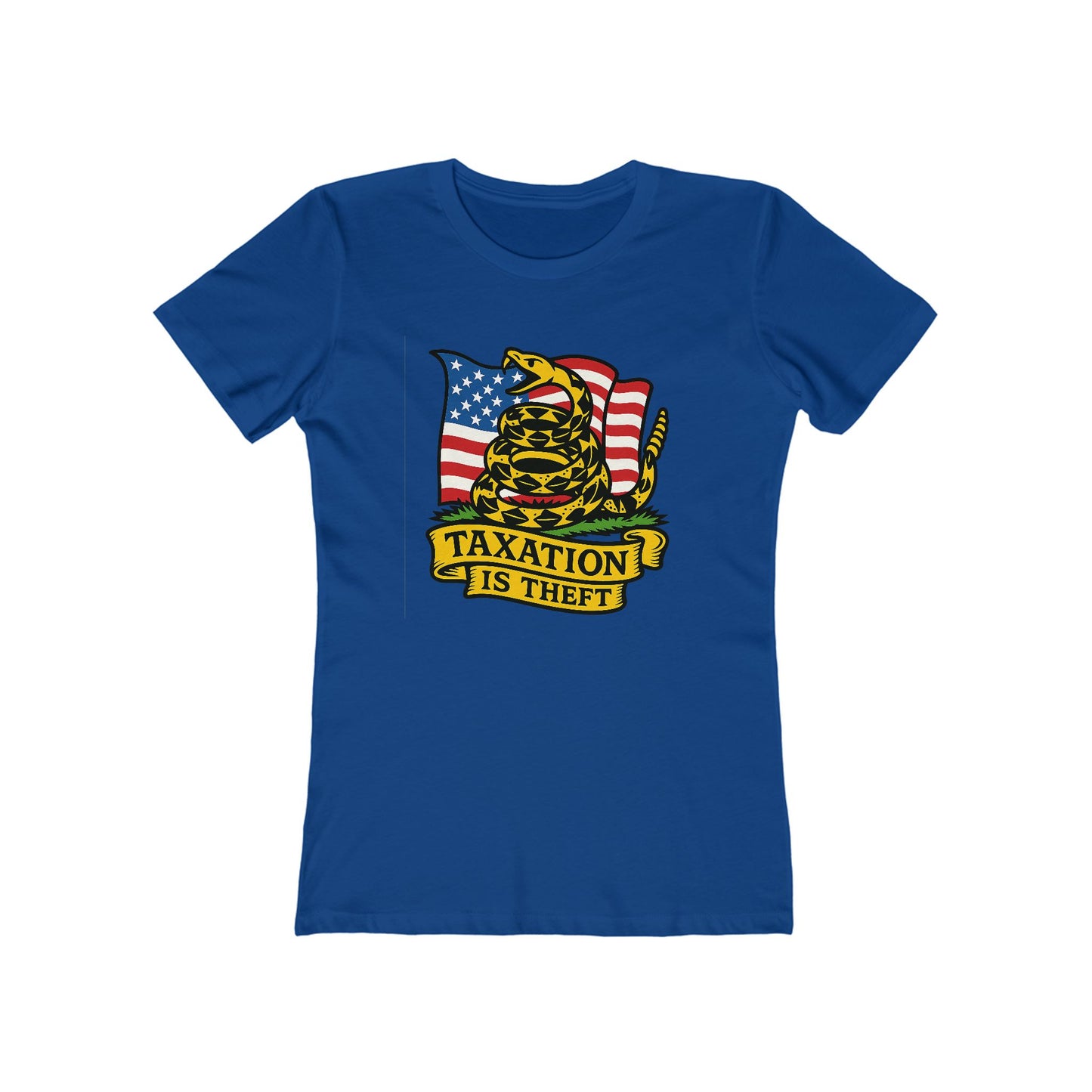 Womens Don't Tread on Me: Taxation Protest Tee