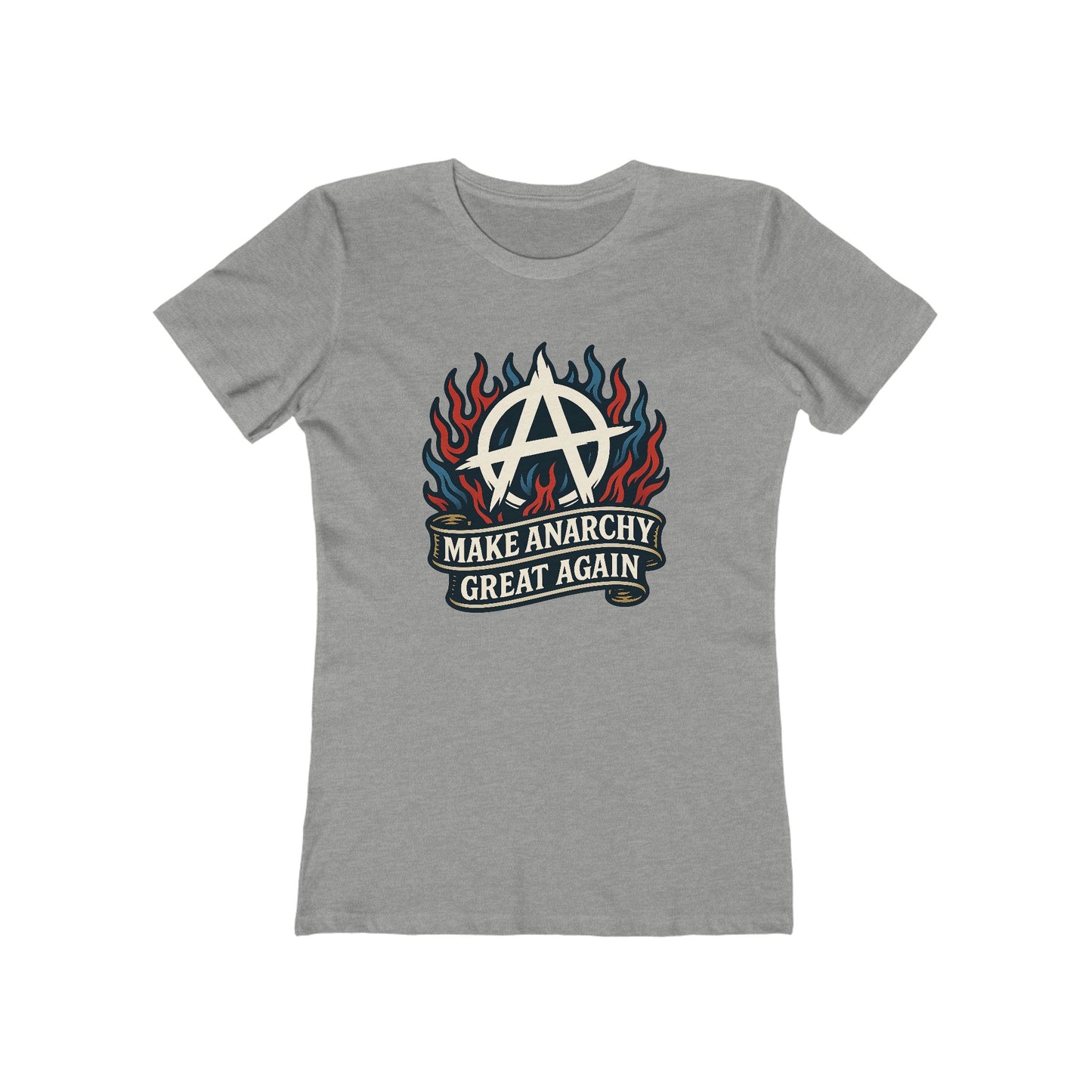 Women’s Make Anarchy Great Again Tee: Rebellion Never Looked So Good