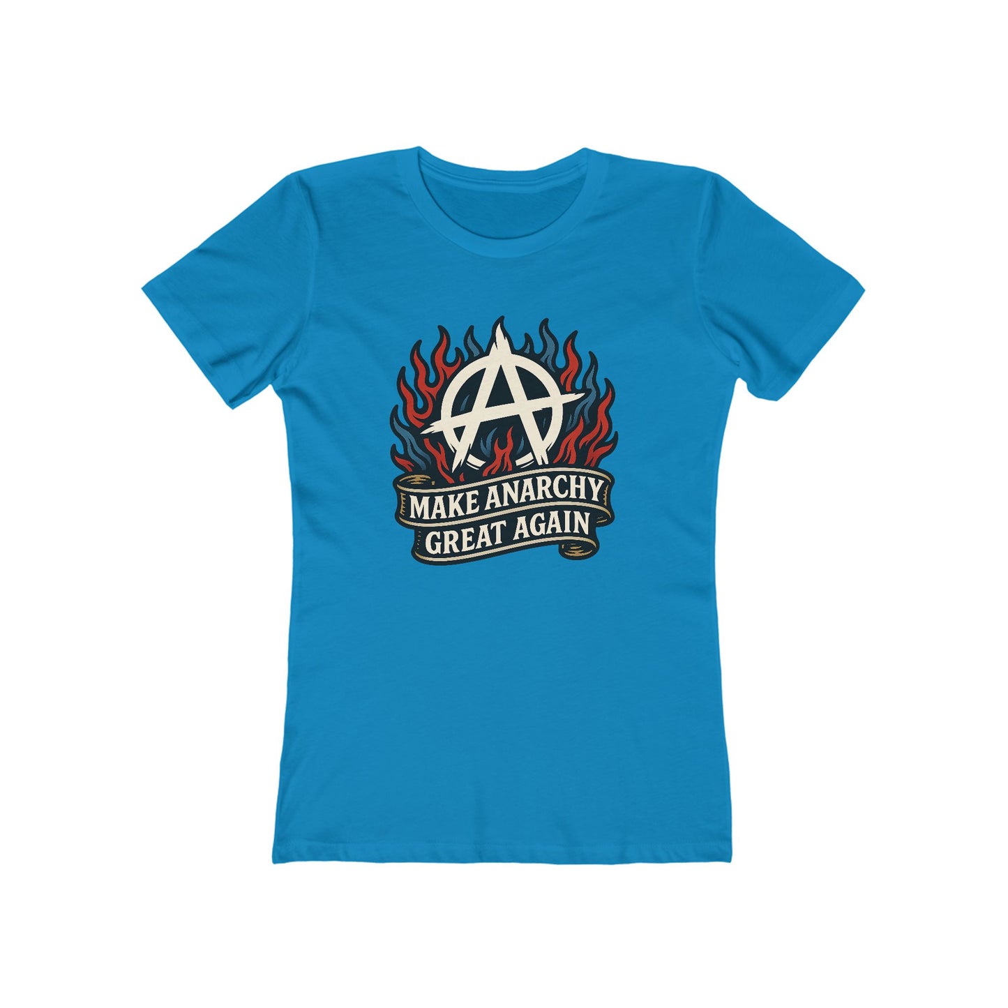 Women’s Make Anarchy Great Again Tee: Rebellion Never Looked So Good