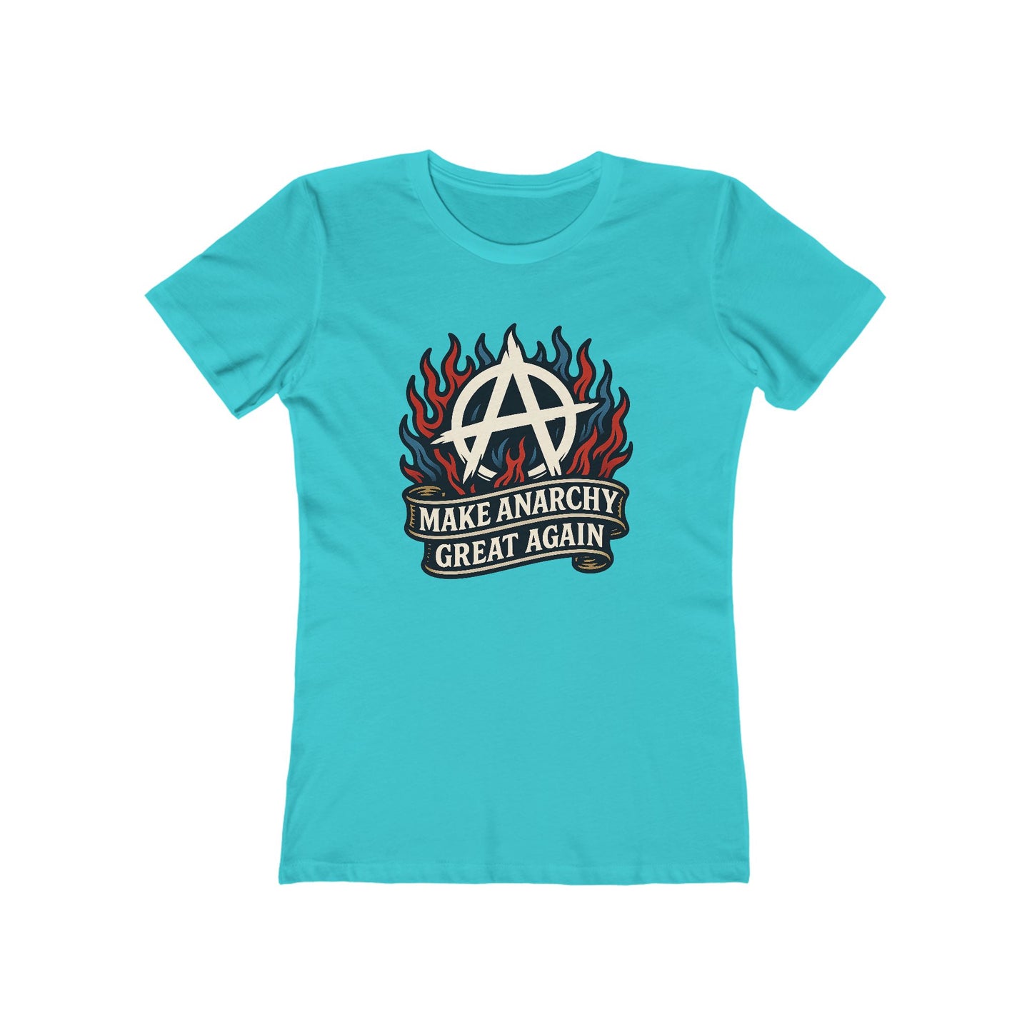 Women’s Make Anarchy Great Again Tee: Rebellion Never Looked So Good