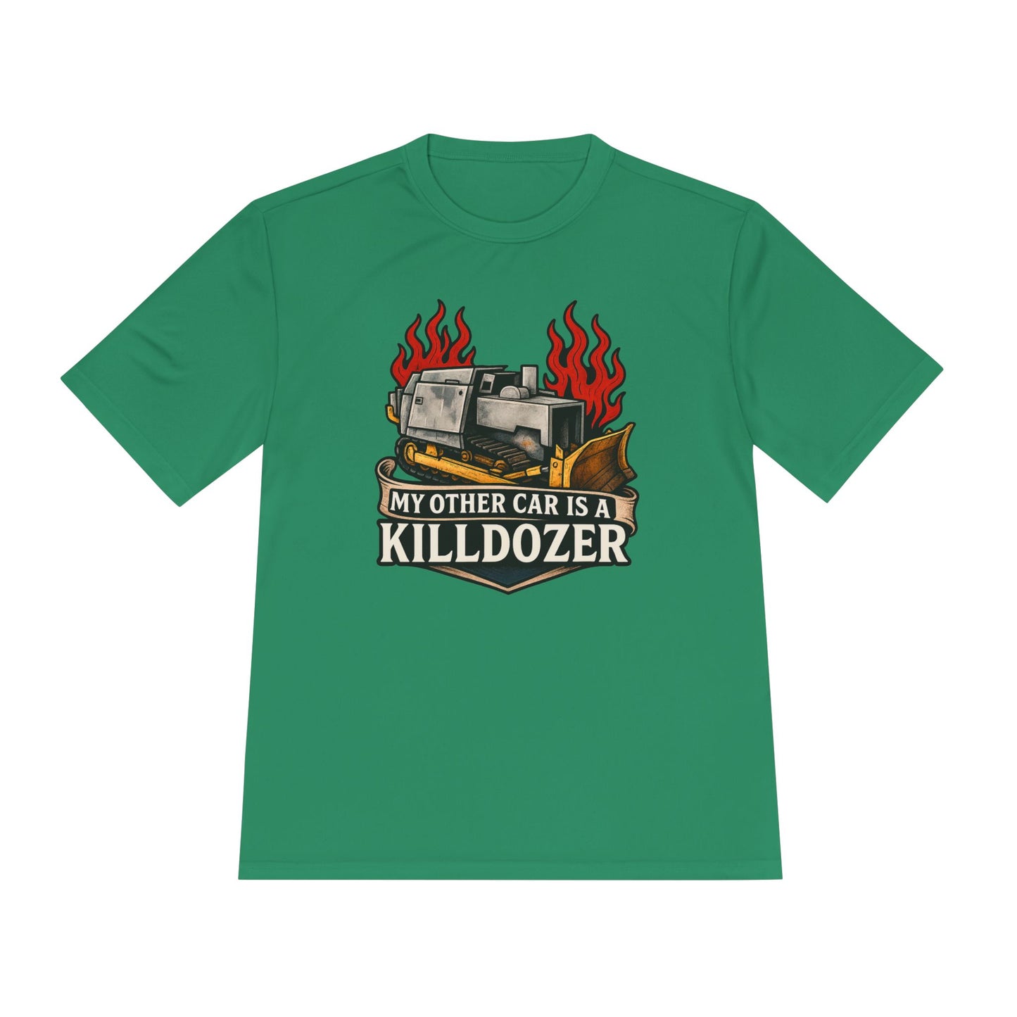 Unisex/Mens Moisture Wicking Tee Colorado Vengeance: The Killdozer Legend Tee