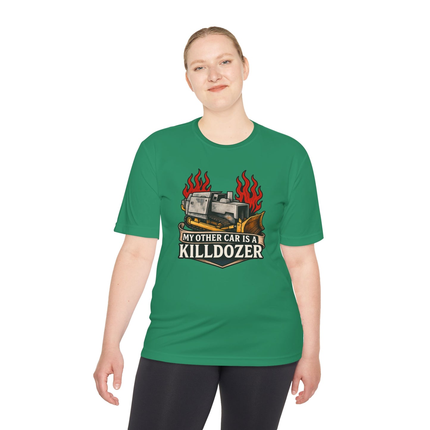 Unisex/Mens Moisture Wicking Tee Colorado Vengeance: The Killdozer Legend Tee