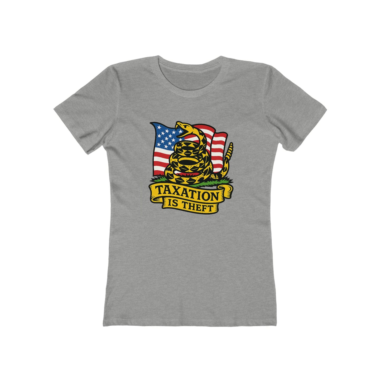 Womens Don't Tread on Me: Taxation Protest Tee
