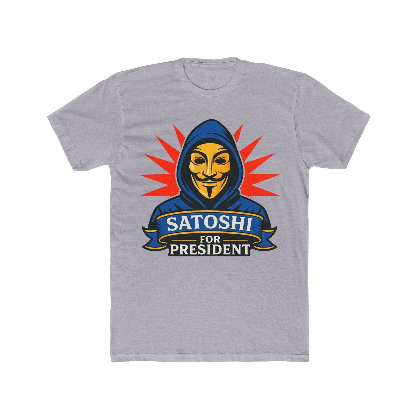 Unisex/Mens Crypto Revolution: Satoshi Campaign Tee