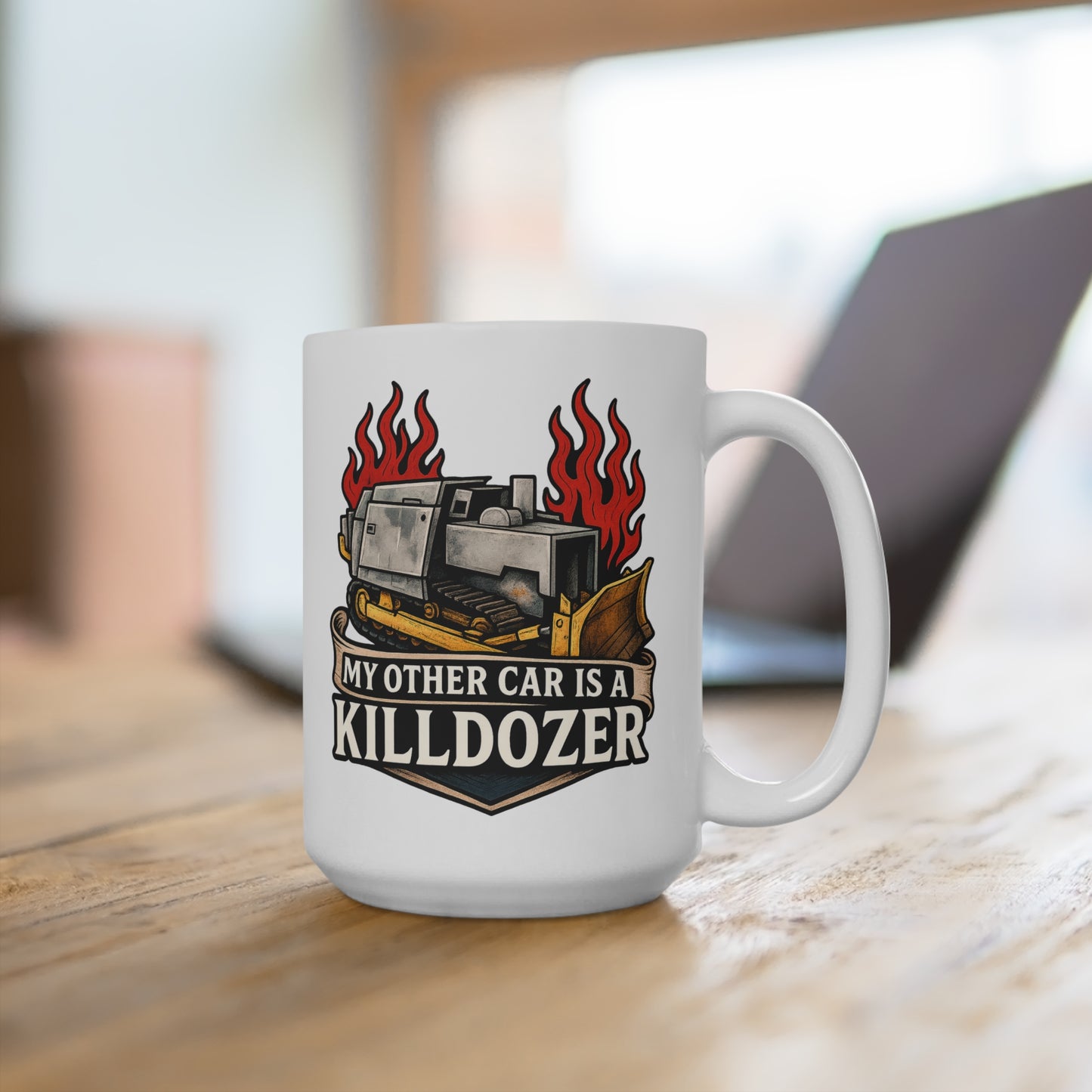 The Killdozer: Morning Demolition Mug