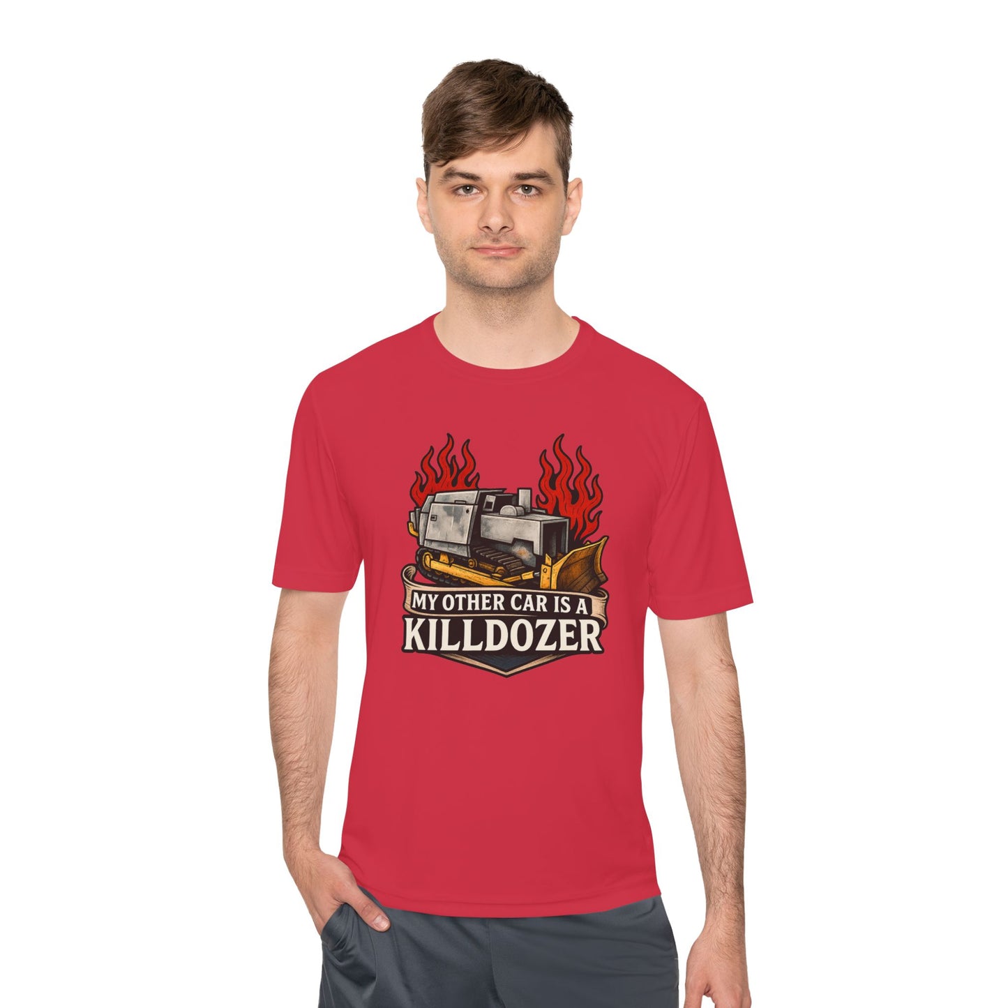 Unisex/Mens Moisture Wicking Tee Colorado Vengeance: The Killdozer Legend Tee