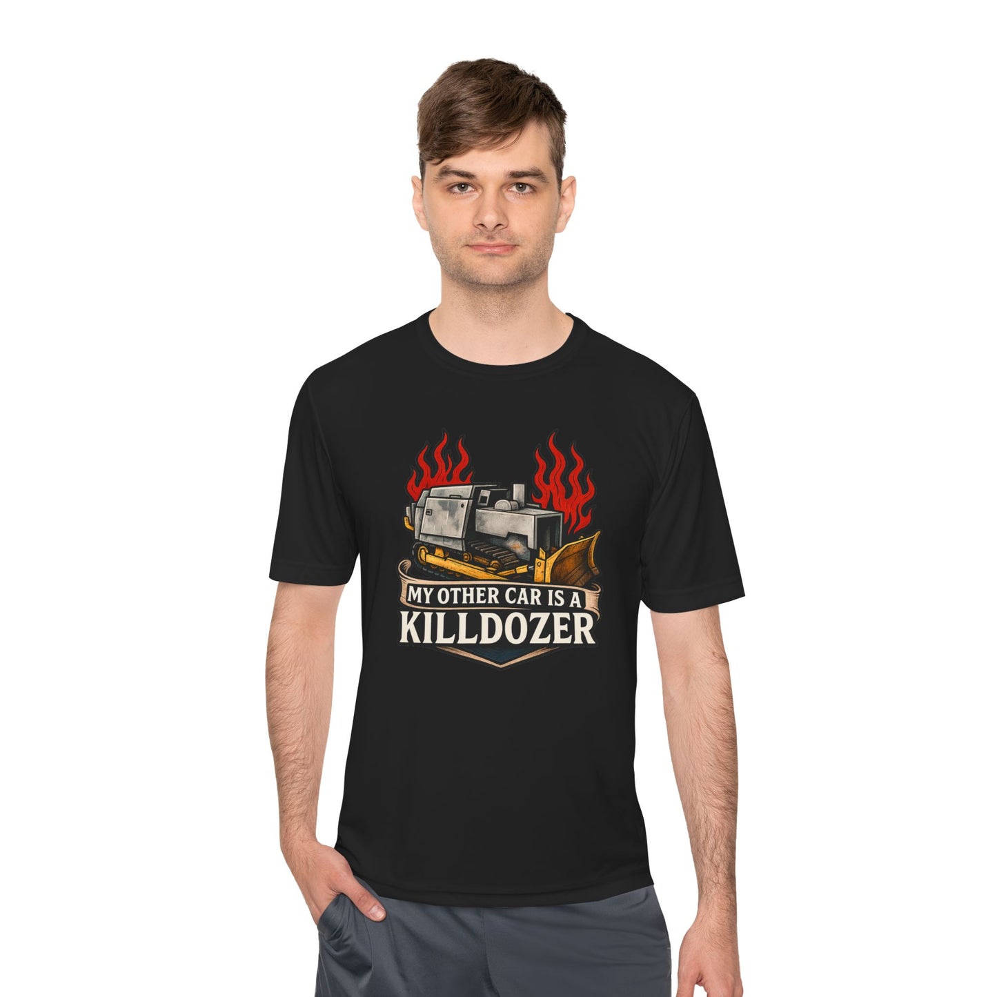 Unisex/Mens Moisture Wicking Tee Colorado Vengeance: The Killdozer Legend Tee