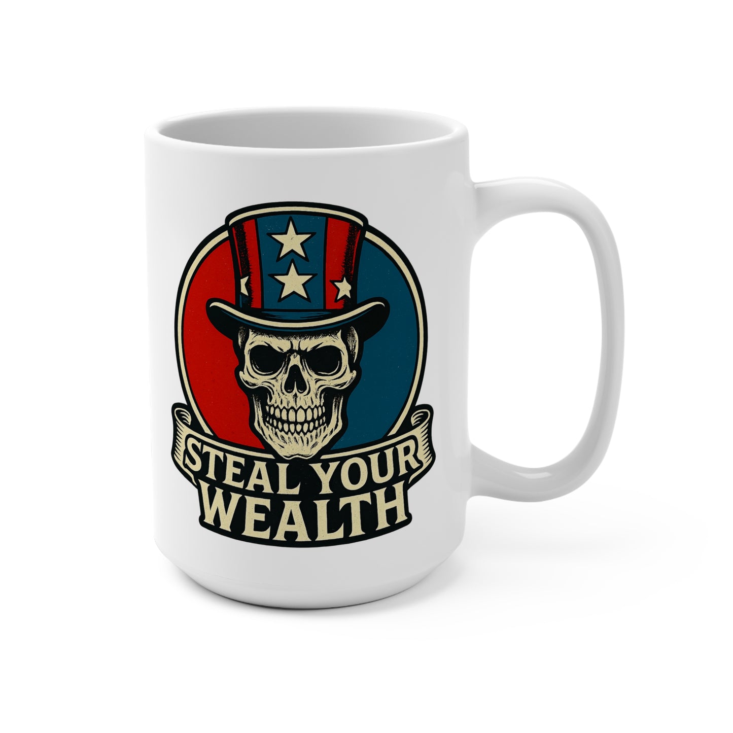 Uncle Scam: Patriot Skull Mug 15oz