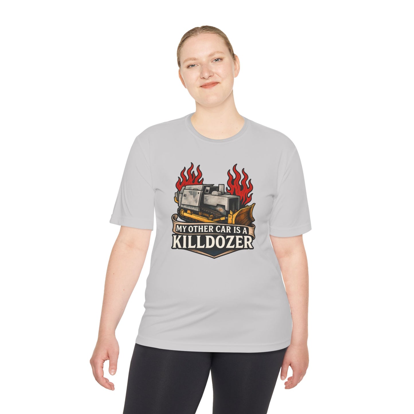 Unisex/Mens Moisture Wicking Tee Colorado Vengeance: The Killdozer Legend Tee