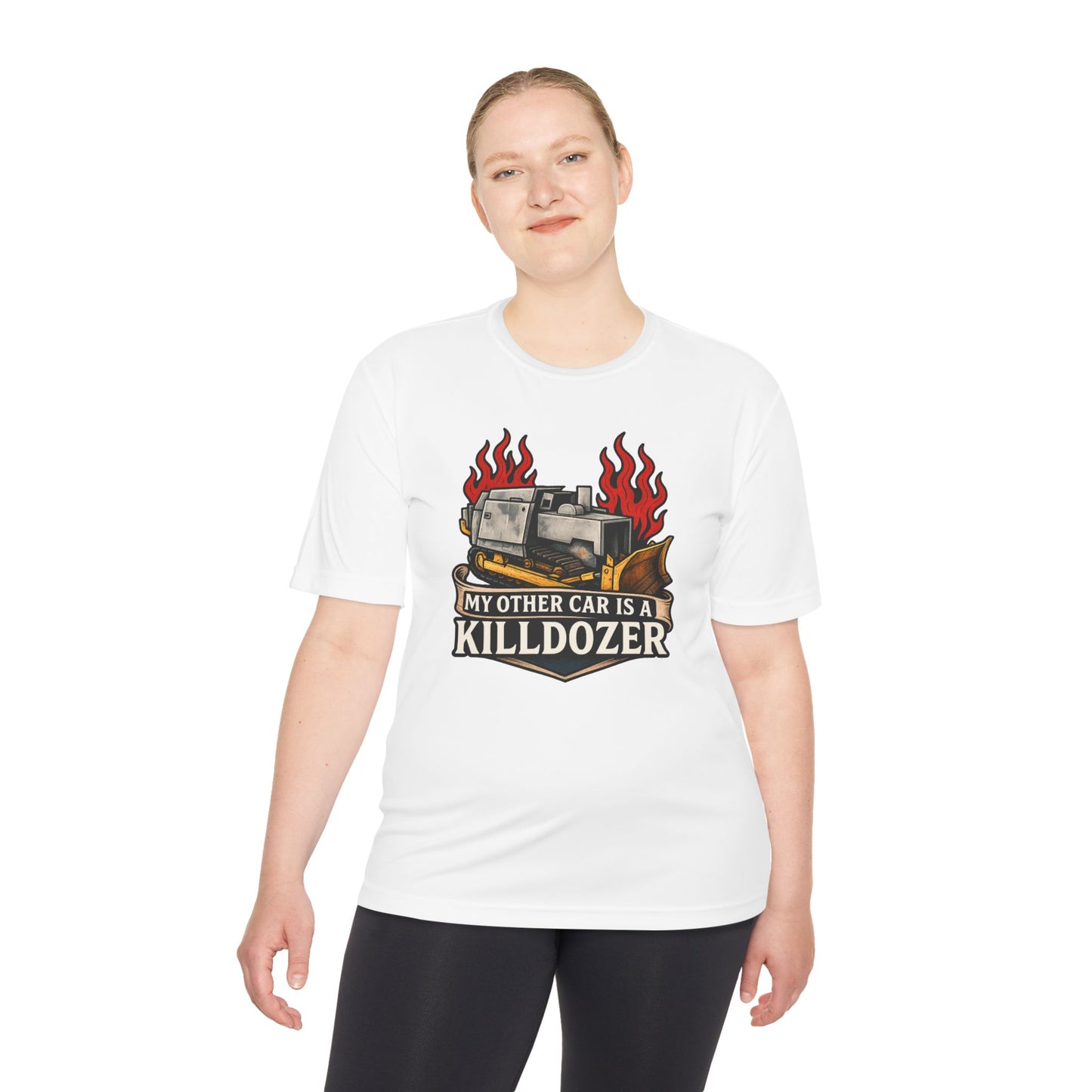 Unisex/Mens Moisture Wicking Tee Colorado Vengeance: The Killdozer Legend Tee