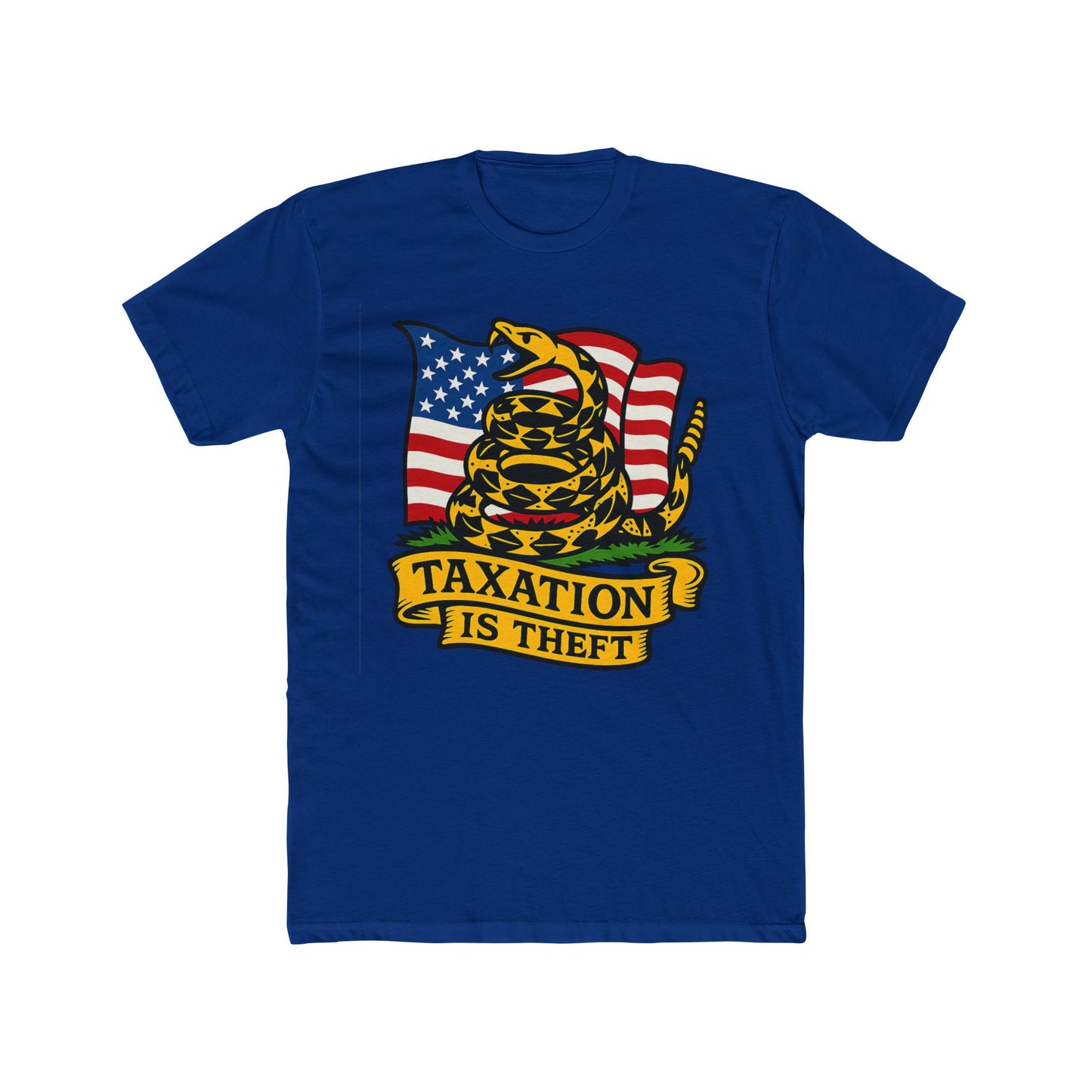 Unisex/Mens Don't Tread on Me: Taxation Protest Tee