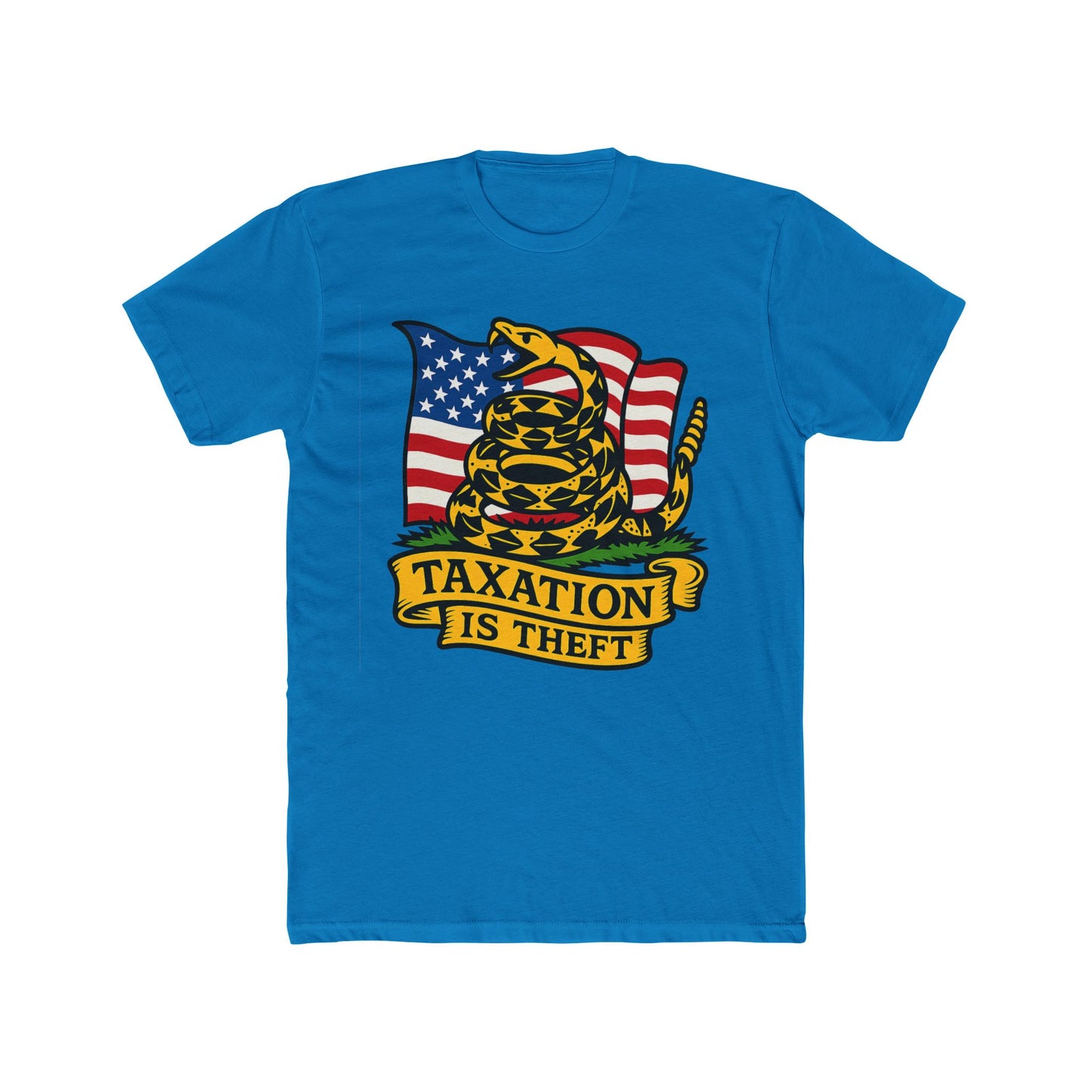 Unisex/Mens Don't Tread on Me: Taxation Protest Tee