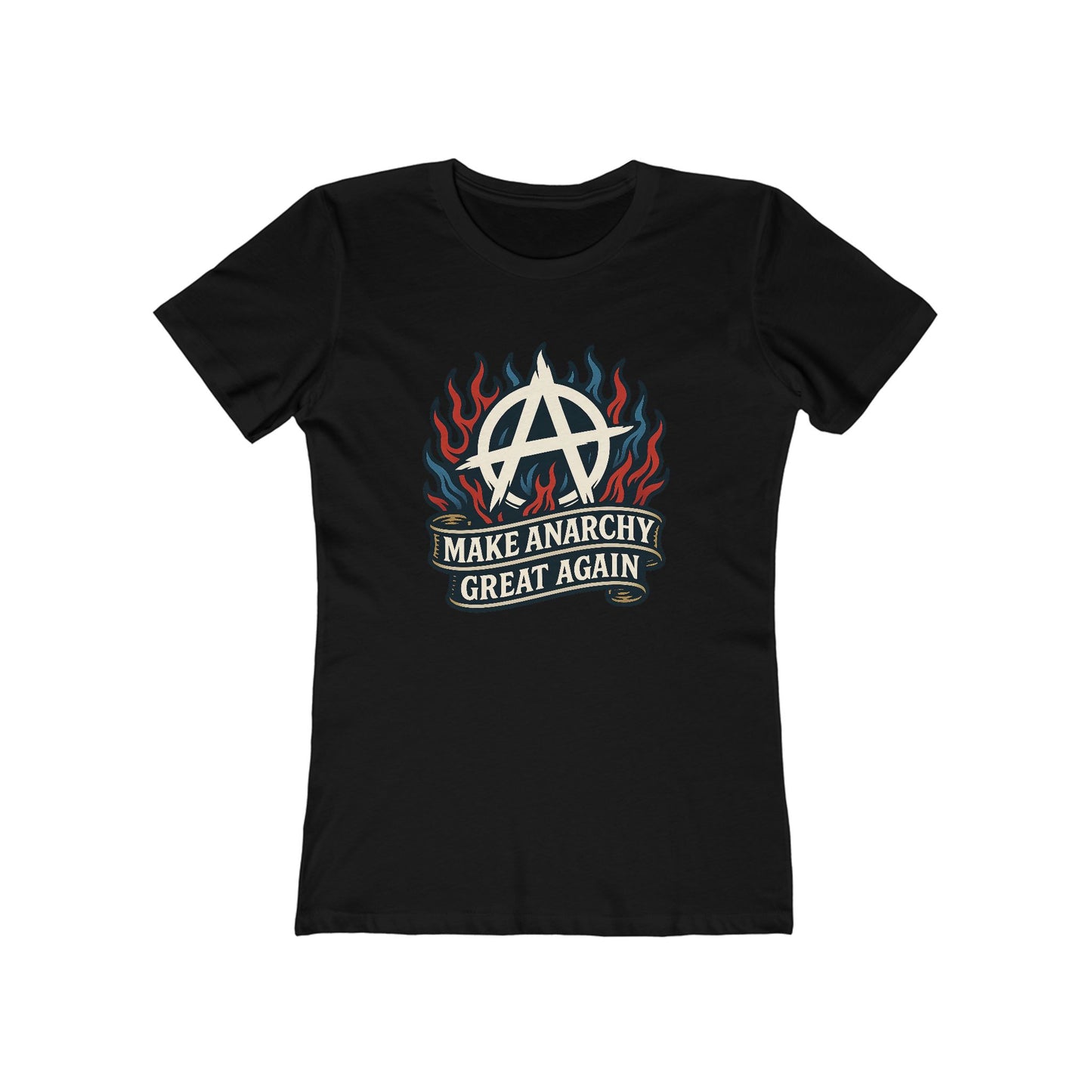 Women’s Make Anarchy Great Again Tee: Rebellion Never Looked So Good