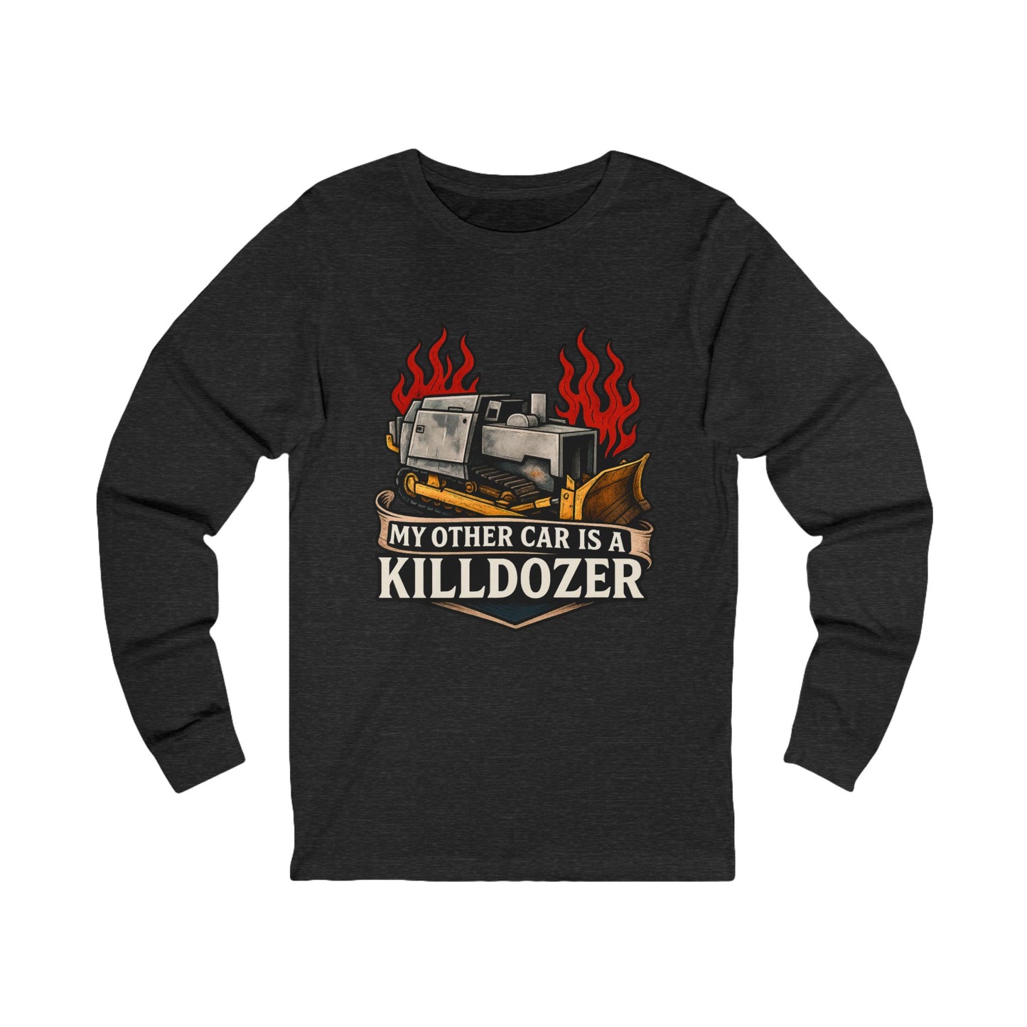 Unisex Jersey Long Sleeve Tee Colorado Vengeance: The Killdozer Legend Tee