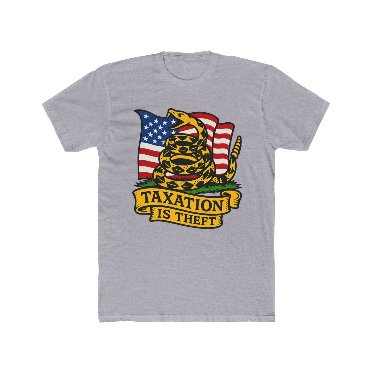 Unisex/Mens Don't Tread on Me: Taxation Protest Tee