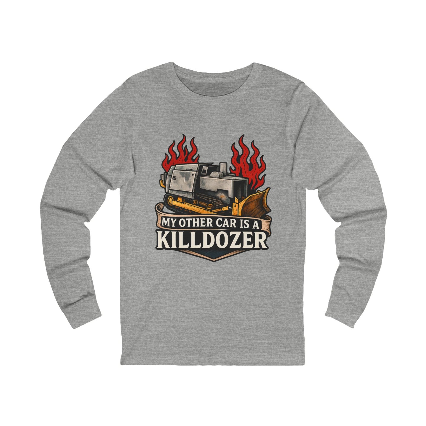 Unisex Jersey Long Sleeve Tee Colorado Vengeance: The Killdozer Legend Tee