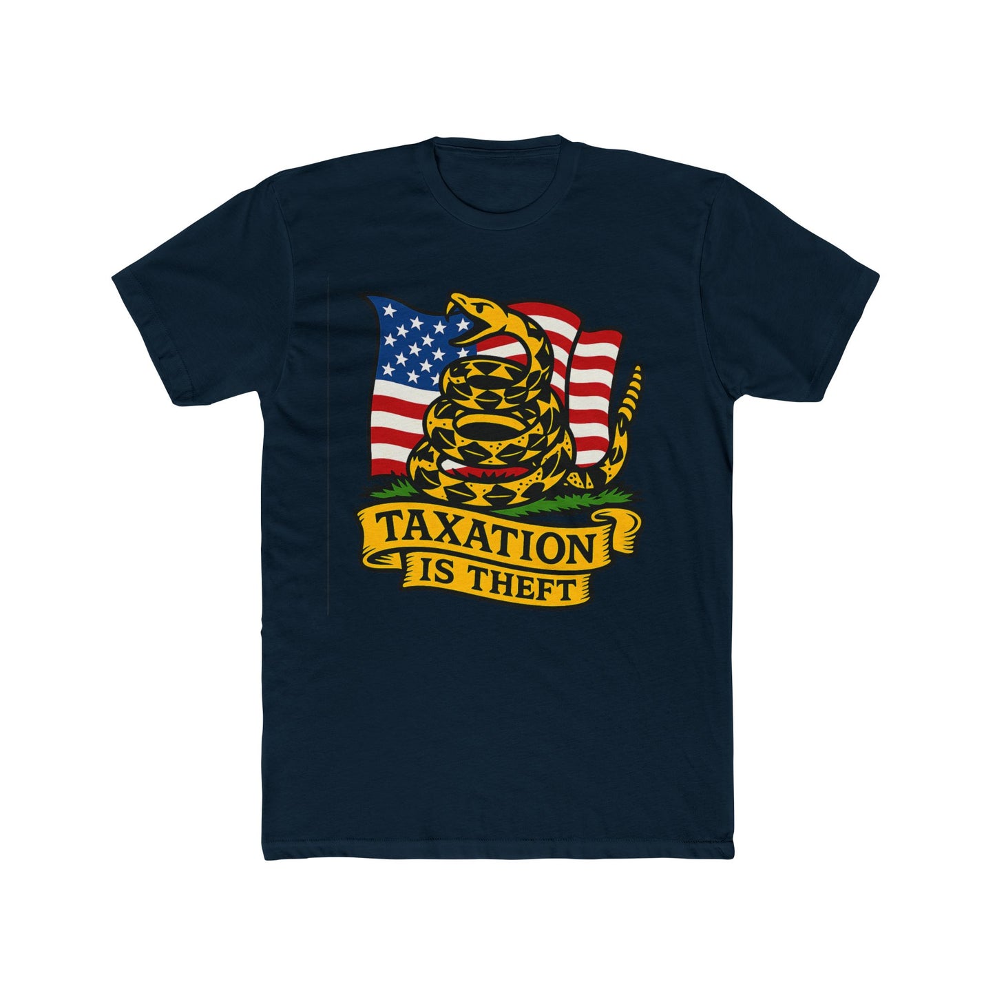 Unisex/Mens Don't Tread on Me: Taxation Protest Tee