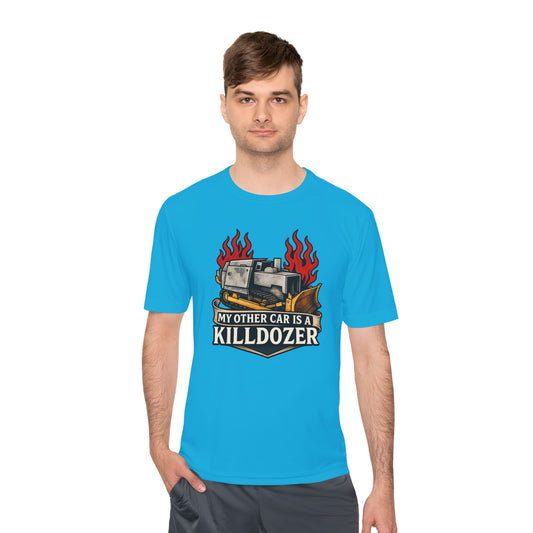 Unisex/Mens Moisture Wicking Tee Colorado Vengeance: The Killdozer Legend Tee