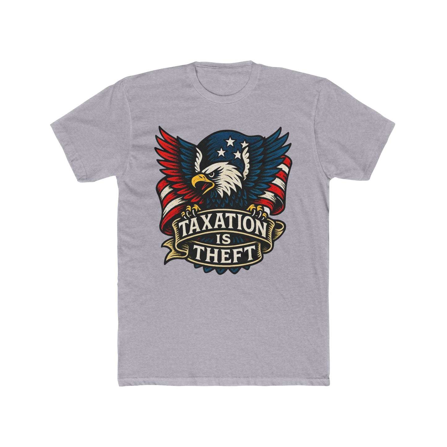 Unisex/Mens American Protest: Eagle Tax Rebellion Tee