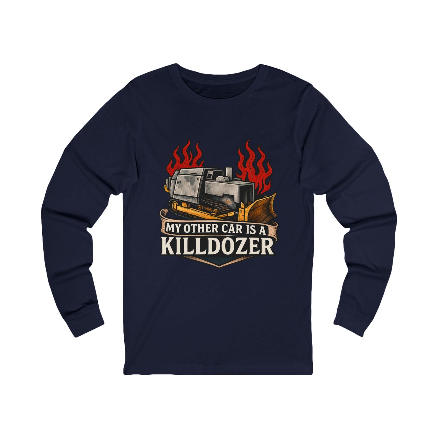 Unisex Jersey Long Sleeve Tee Colorado Vengeance: The Killdozer Legend Tee
